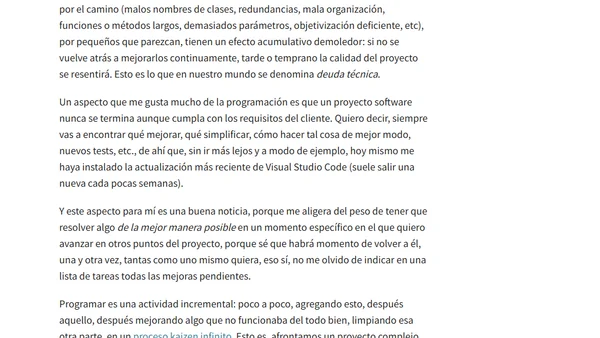 De qué hablo cuando hablo de programar