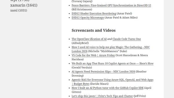 Dew Drop – February 27, 2026 (#4614)