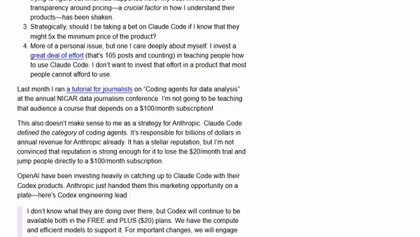 Is Claude Code going to cost $100/month? Probably not - it's all very confusing
