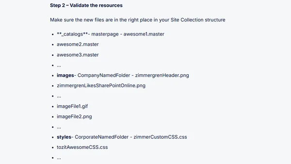 SharePoint Online - Customization - Part 2