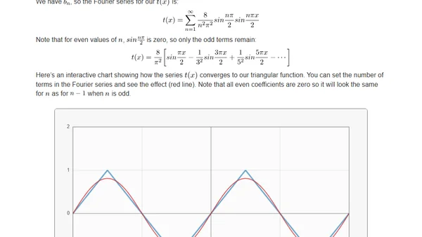 Notes on Fourier series