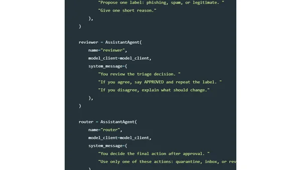 AutoGen Tutorial: Build a Simple Multi-Agent Email Triage System in Python