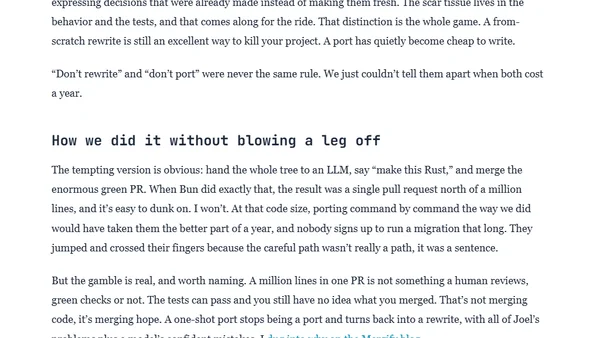 I Shipped a Rust Binary. I Can't Write Rust.