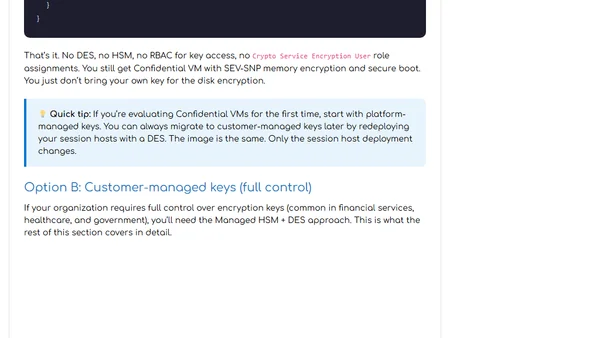 How to build confidential AVD images with Azure Image Builder