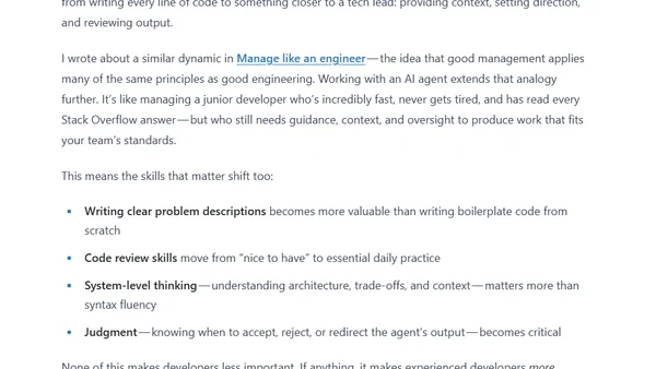 Agentic workflows and the future of software development