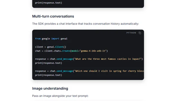 How to use Gemma 4 with the Gemini API and Google AI Studio