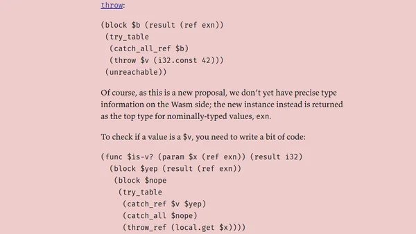 nominal types in webassembly