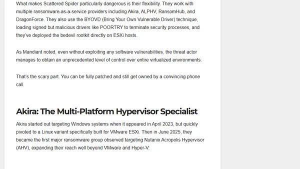 Hypervisors Infrastructure Attacks