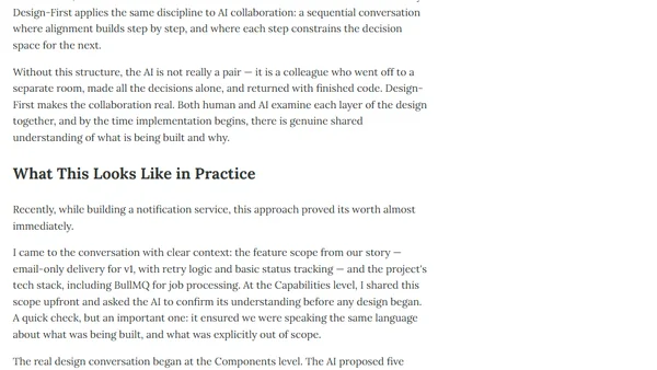 Design-First Collaboration