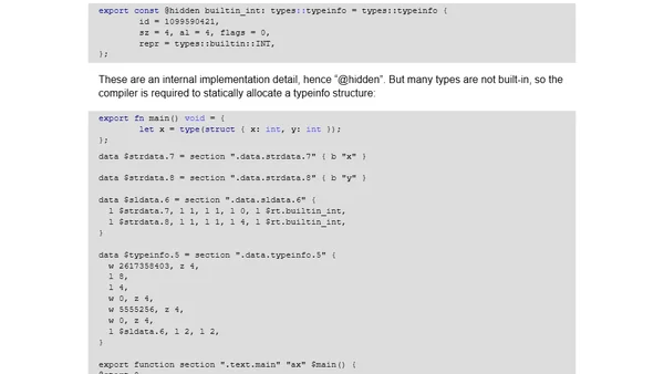 How reflection works in Hare