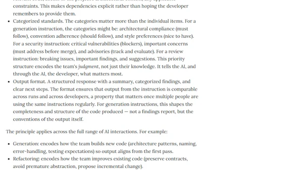 Encoding Team Standards