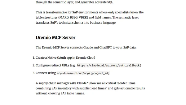 Connect SAP HANA to Dremio Cloud: Unlock Analytics Beyond the SAP Ecosystem