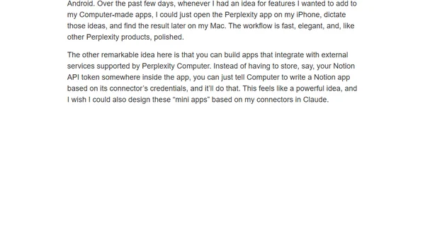 A New iPad Browser and Testing Perplexity Computer
