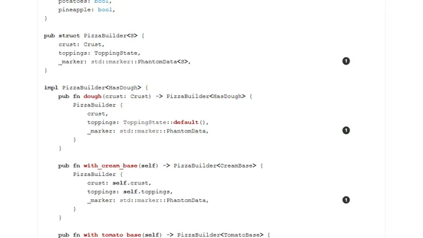 Making illegal state unrepresentable