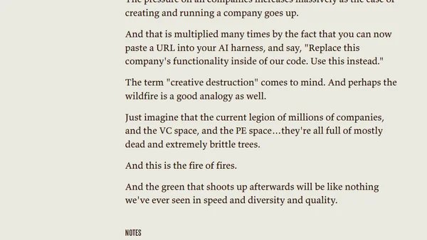 AI SaaS Replacement is the Fire of Fires