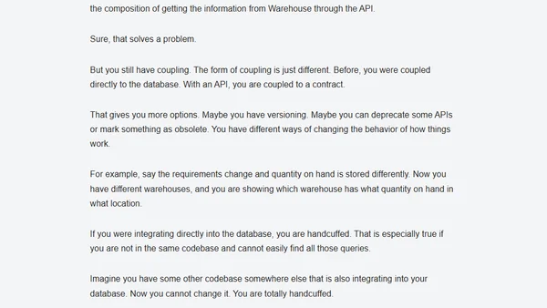 Stop Joining Tables In Your “Modular” Monolith
