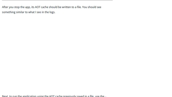 Speed up Java Startup with Spring Boot and Project Leyden