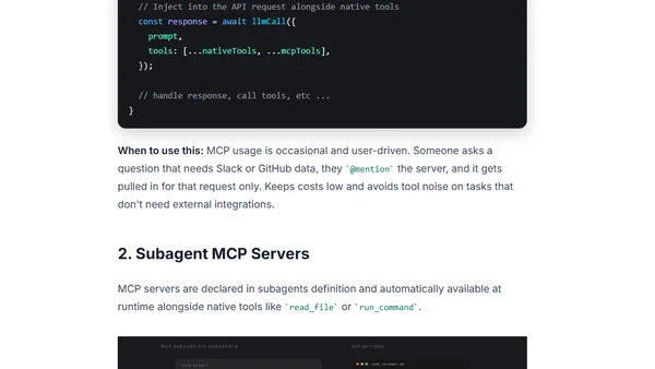How to correctly use MCP servers with your AI Agents