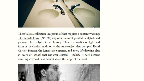 Sixty Thousand Images and Nowhere to Put Them