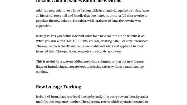 Mastering Apache Iceberg v3: What's New and How to Plan Your Upgrade