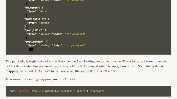 Analytics with Kibana and Elasticsearch through Hadoop - part 2 - Getting data into Elasticsearch