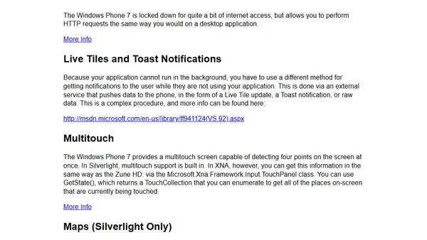 Everything you want out of WP7