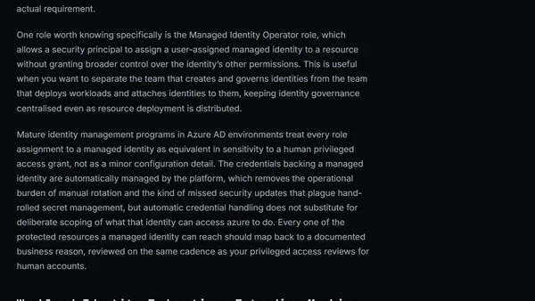 Machine Identities in Azure