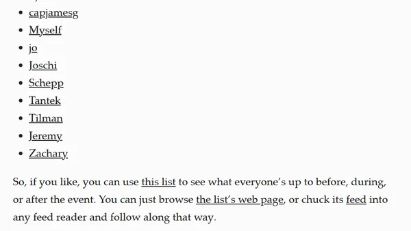 🔗 IWC DUS 2026 Feed List