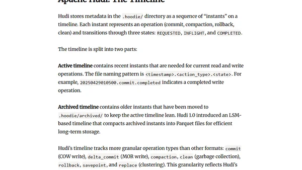 The Metadata Structure of Modern Table Formats