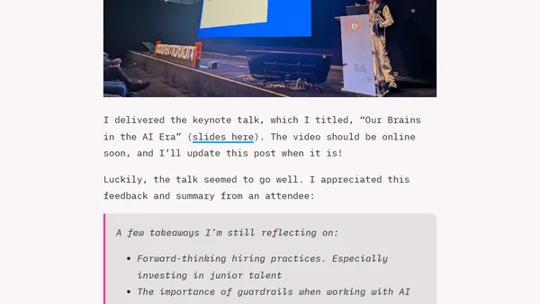 Codemotion Madrid 2026 recap