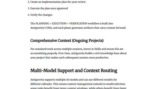 Context Management Strategies for Google Antigravity: A Complete Guide to the Agent-First IDE