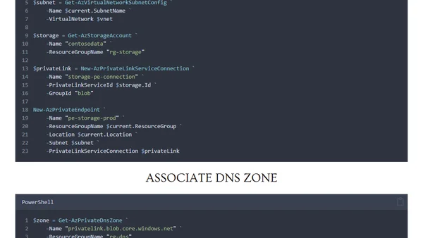 Advanced Configuration of Private Endpoints with Custom DNS Solutions