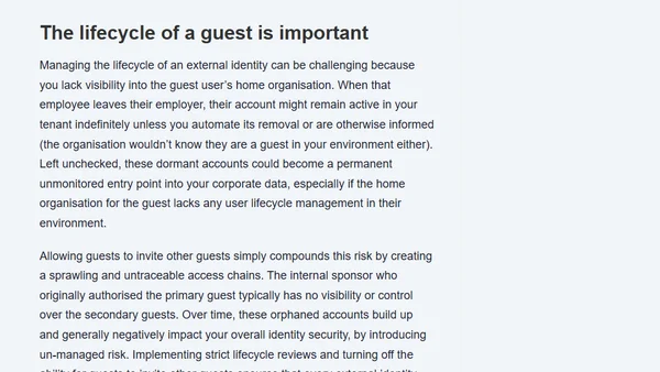 How to Stop Guests From Inviting More Guests in Microsoft Entra