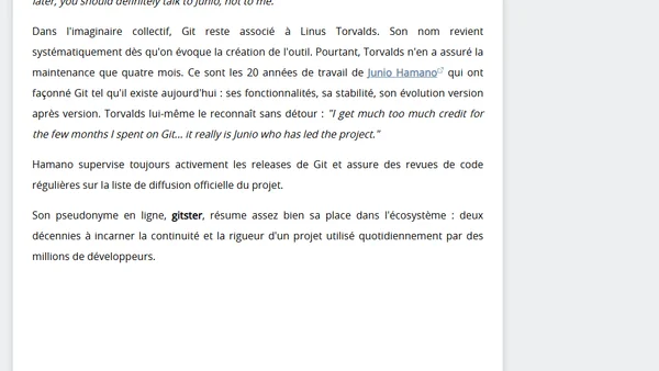 Junio Hamano : l'homme qui maintient Git depuis 2005