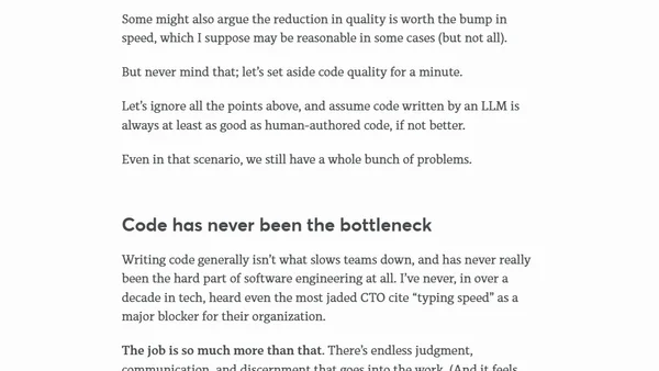 LLMs and performative productivity