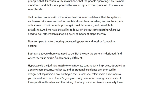 2. Hyperscale advantages
