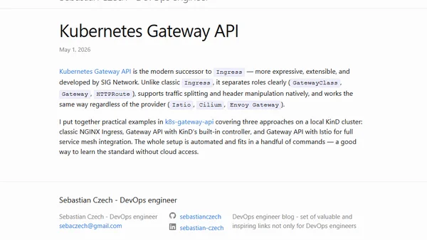 Kubernetes Gateway API