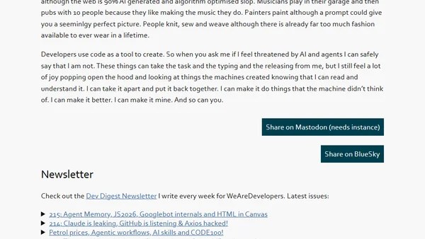 How do developers define their worth when code is written by AI?