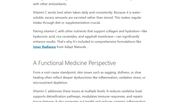 Vitamin C: The Collagen-Stimulating, Skin-Brightening Antioxidant Your Skin Can’t Live Without