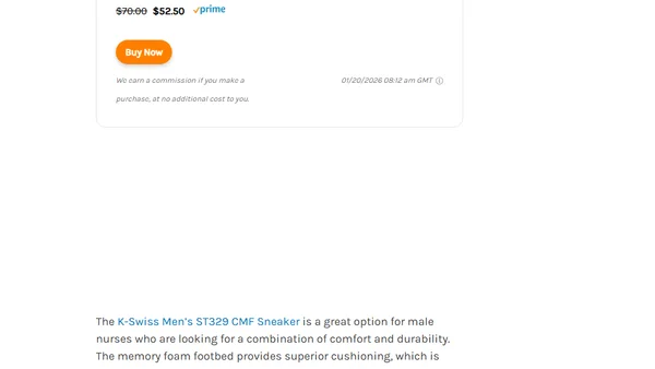 Best Men’s Nursing Shoes: Ultimate Footwear for Male Nurses