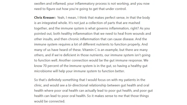 RHR: The Science Behind Oral Inflammation, with Dr. William Levine