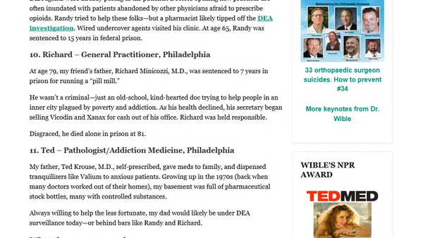 Physician Felons: How to Stay Out of Prison