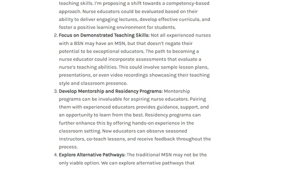 Nursing Faculty Shortage: 5 Innovative Strategies To Address The Shortage Of Nurse Educators