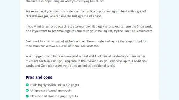 9 Best Link In Bio Tools For Instagram (2026 Comparison)