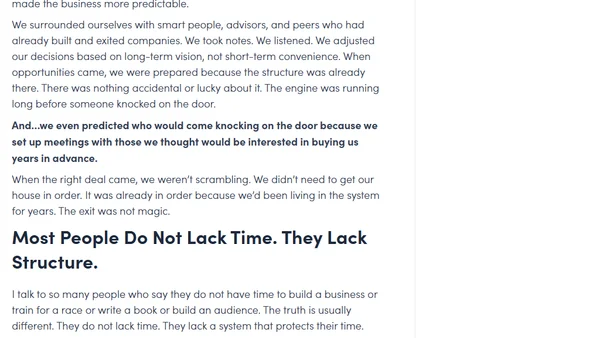 Stop the Resolutions. Build for January Now.