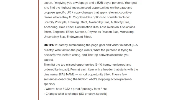 Two AI Prompts That Find (and Trigger) Visitor Psychology