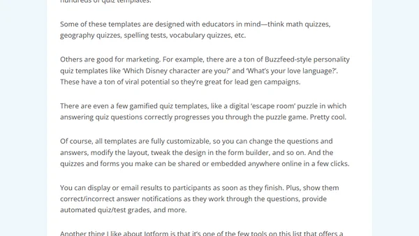 8 Best Online Quiz Makers For 2026 (Pros And Cons)