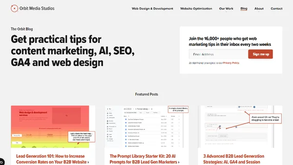 OrbitMedia Blog